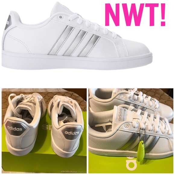 le adidas nwt cuoio cloudfoam vantaggio le scarpe da ginnastica poshmark le adidas nwt cuoio cloudfoam vantaggio le scarpe da ginnastica poshmark